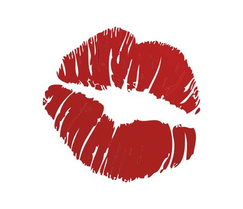 Lips Silhouette - Clip Art Library