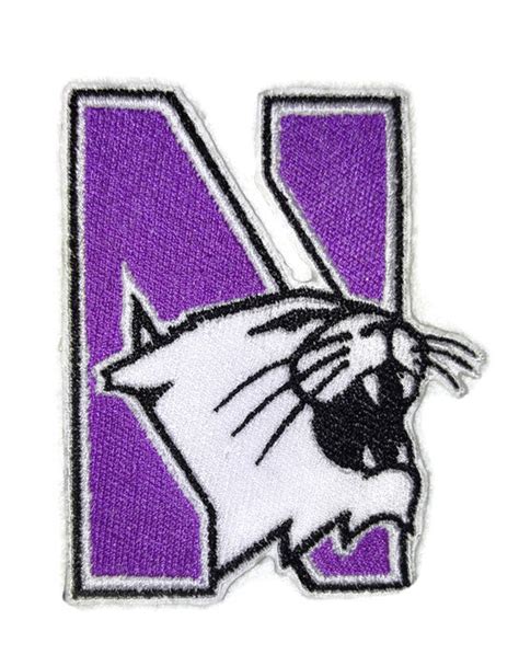 Northwestern Wildcats logo Iron On Patch - Beyond Vision Mall