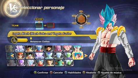 "Gogeta Black (Vegeta Blue and Black Goku Rose Fusion) MOD RELEASE" by ...