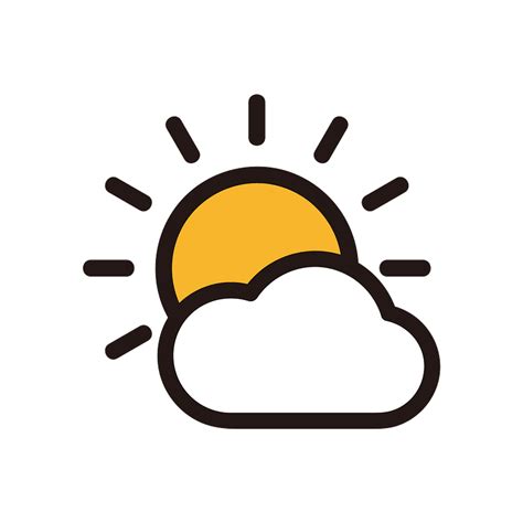 Weather icon. Free download transparent .PNG | Creazilla