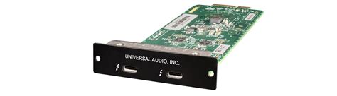 Thunderbolt 3 Option Card | Audio Interfaces | Universal Audio