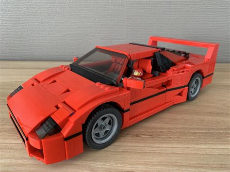 Lego Ferrari F40 Ferrari Lego F40 Build Own July - caasapp