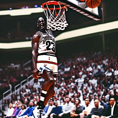 Michael Jordan Dunking Graphic · Creative Fabrica