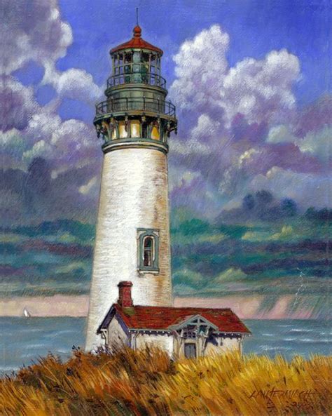 Abandoned Lighthouse - Paintings by John Lautermilch - Paintings ...