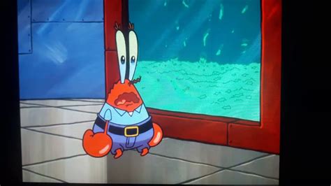 MR. KRABS CRYING AND SPONGEBOB WATER BLAST TEARS - YouTube