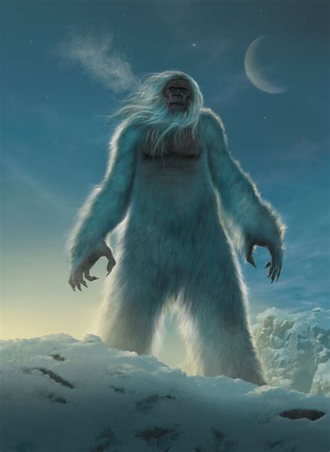 Yeti or Abominable Snowman (Nepali: हिममानव, lit. "mountain man") is an ape-like cryptid taller ...