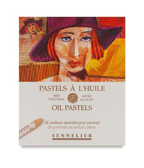 Sennelier Portrait Oil Pastels (Set of 24 colors): Buy Online at Best ...