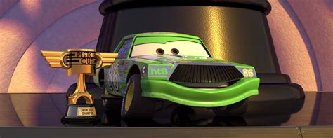 In Cars (2006), Chick Hicks has "won" the Piston Cup even though ...