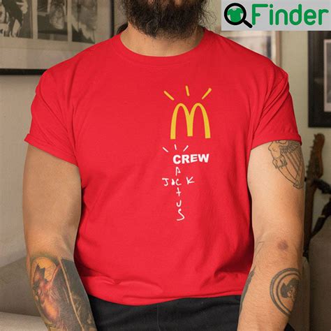 Travis Scott McDonalds Cactus Jack Shirt - Q-Finder Trending Design T Shirt