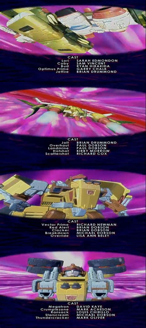 Coby Voice - Transformers Cybertron (TV Show) - Behind The Voice Actors