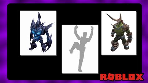 ROBLOX Released New Rthro Bundles With Special Emotes and Animations ...