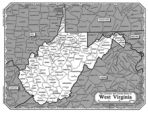 Map of West Virginia - Rootsweb