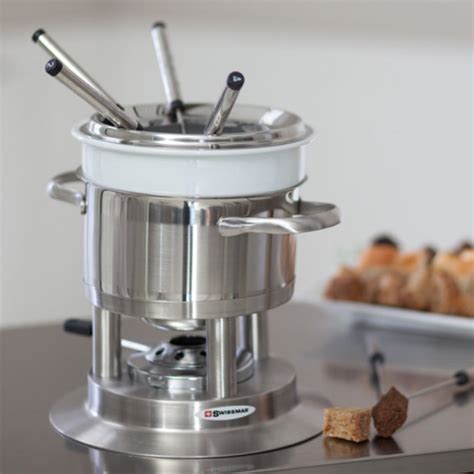 Stainless Steel Fondue Set » Petagadget