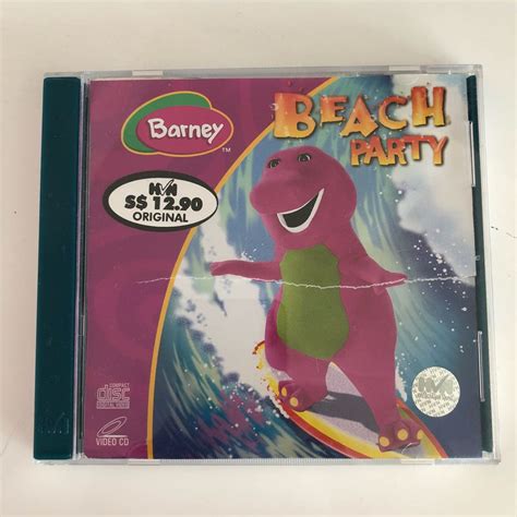 Barney Beach Party VCD, Hobbies & Toys, Music & Media, CDs & DVDs on Carousell