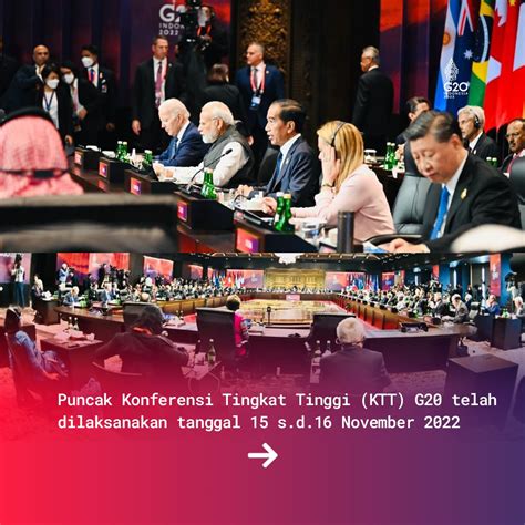 Presidency of the G20 Summit in 2022 - Dewan Pertimbangan Presiden ...