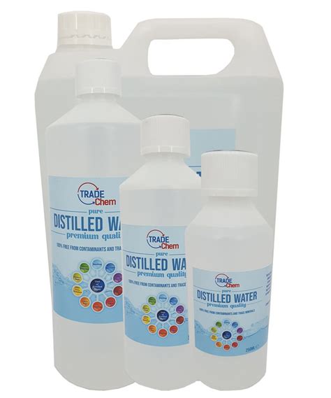 Distilled Water - Pure Water - Various Uses - Trade Chemicals