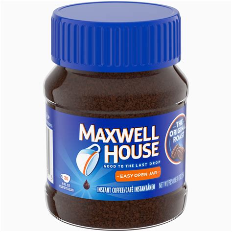 Maxwell House Original Roast Ground Instant Coffee, Caffeinated, 2 oz ...