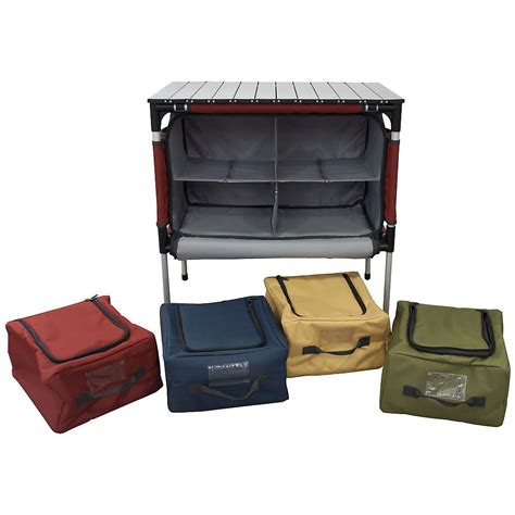 Camp Chef Sherpa Table and Camp Kitchen Organizer