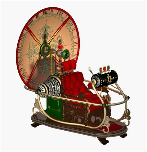 Wells Time Machine - Steampunk Time Machine Png, Transparent Png - kindpng