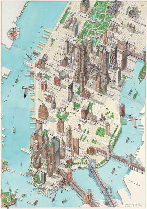 Mapas de Nova Iorque - EUA - MapasBlog | Map of new york, Manhattan new ...