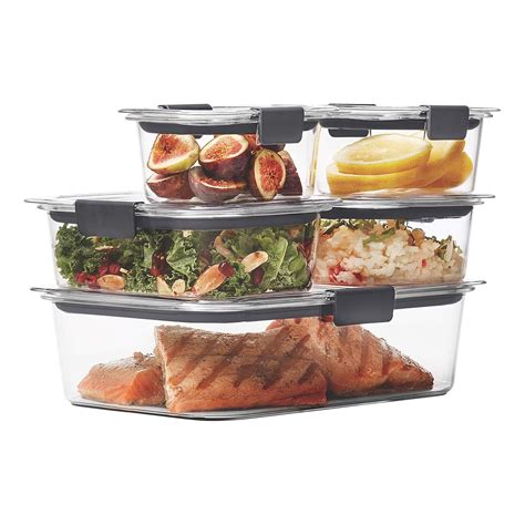 Best Rubbermaid Microwave Safe Food Storage Containers Nonstaining ...