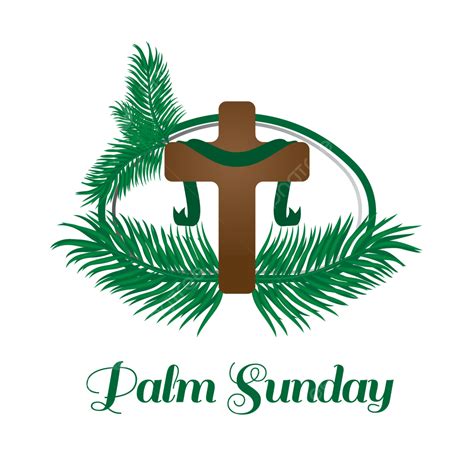 Palm Sunday Vector Design Images, Palm Sunday Creative Logo, Creative Palm, Palm Creative, Palm ...