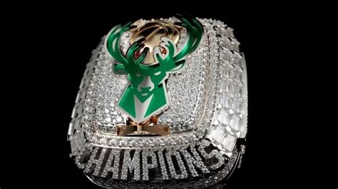 See the Milwaukee Bucks 2021 NBA Championship rings