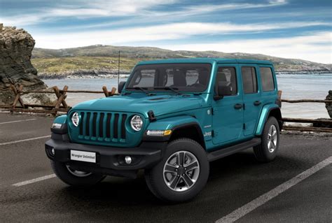 Jeep Wrangler JL (2018 à 2024) - Couleurs et code peinture