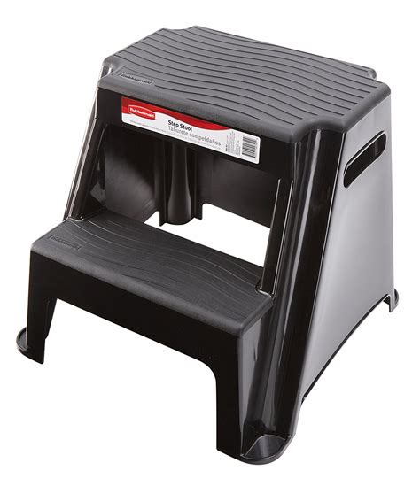 RubberMaid 2-Step - 300 Pound Capacity Non-Slip Step Treads Utility Step Stool - Walmart.com