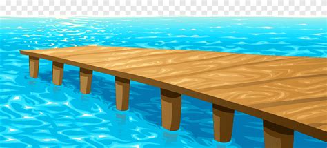 Sea Dock, sea, furniture, wood png | PNGEgg