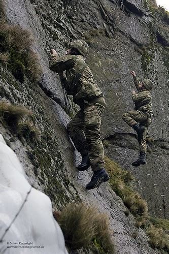 Royal Marines Practicing Cliff Climbing Techniques | Flickr