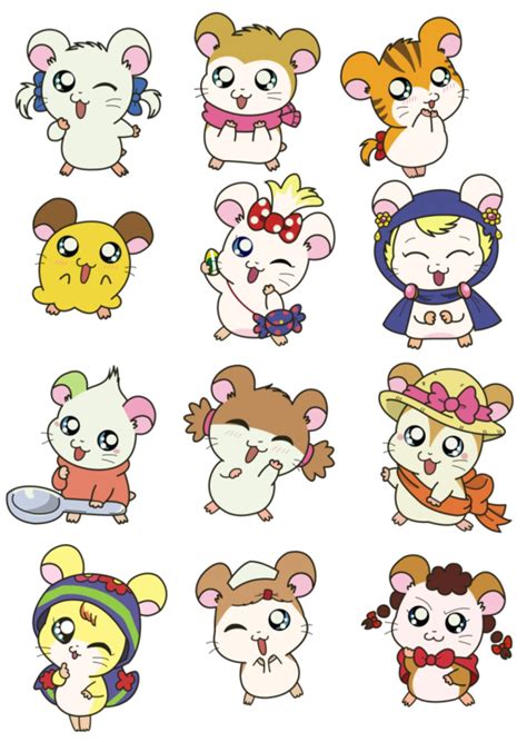 Hamtaro | Hamster cartoon, Cute drawings, Cute cartoon wallpapers