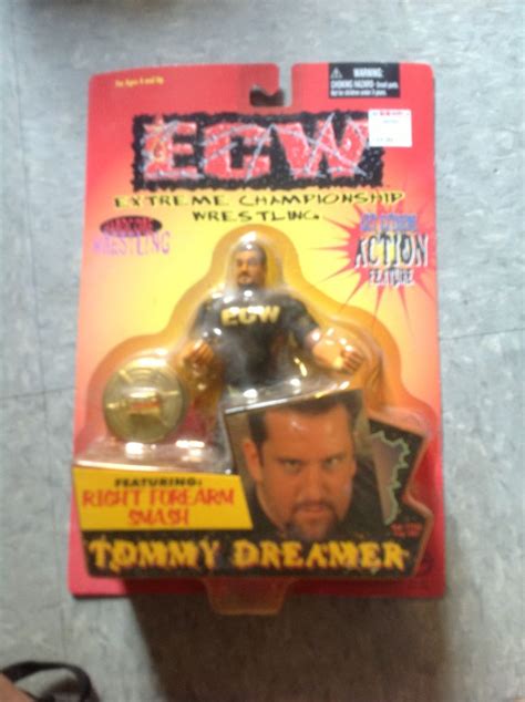 ECW Tommy Dreamer figure. | Tommy dreamer, The dreamers, Action figures