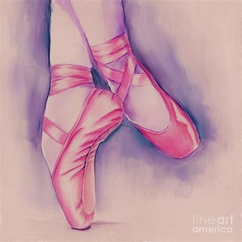 Ballerina Dance Shoes Art Painting by Gull G - Fine Art America