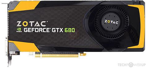 ZOTAC GTX 680 Specs | TechPowerUp GPU Database