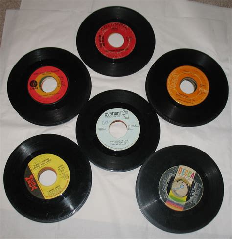 Vintage 45 RPM Records Lot of 50 Assorted - Records