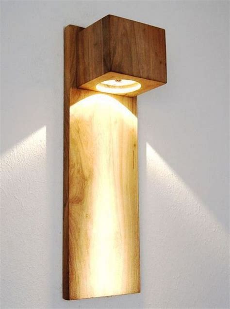 40+ Inspired DIY Wooden Lamps Decorating Ideas | Wood lamp design, Wall lamps diy, Wooden lamp