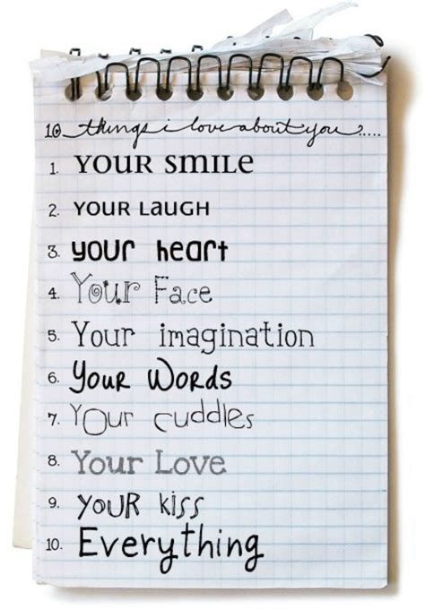 10 Reasons Why I Love You Quotes