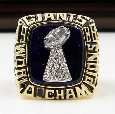 NFL 1986 Super Bowl XXI New York Giants Championship Replica Ring