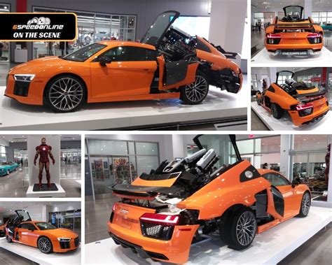 Iron Man's Audi R8 V10 is Blowing Up at the Petersen Auto Museum - 6SpeedOnline