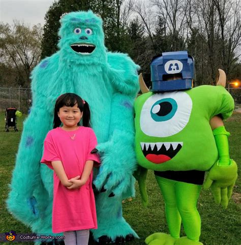 Monsters, Inc. Sulley, Boo and Mike Costume