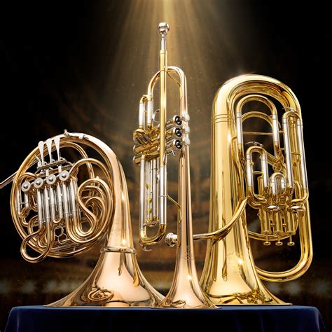 Yamaha brass instruments 3D model | CGTrader