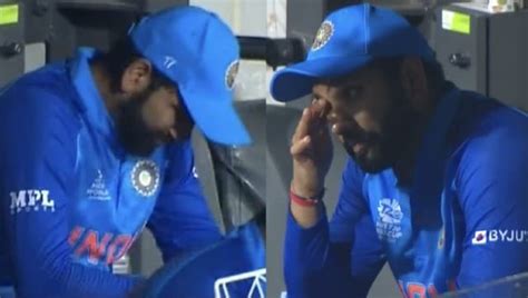 Watch: Rohit Sharma in tears after India crash out of the T20 World Cup