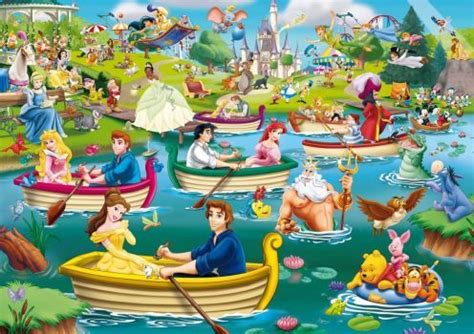 Fun on the Water - (117 pieces) | Disney character art, Disney fun, Disney friends