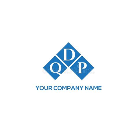 QDP Letter Logo Design on WHITE Background. QDP Creative Initials Letter Logo Concept Stock ...