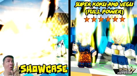 LVL 175 SUPER KOKU AND SUPER VEGU (FULL POWER) 6⭐UNIT (STAR PASS) SHOWCASE - ALL STAR TOWER ...