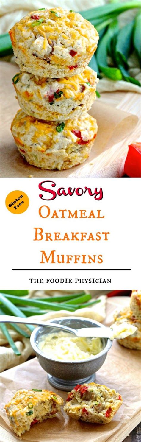 Savory Oatmeal Breakfast Muffins | Recipe | Savory oatmeal, Healthy breakfast recipes, Brunch ...