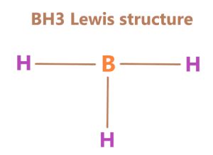 BH3 molecular geometry, lewis structure, bond angle, hybridization