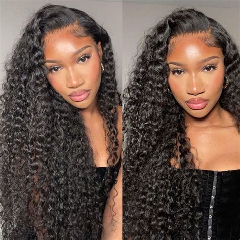 Deep Wave Curly 13x6 Lace Front Wigs | Tinashehair