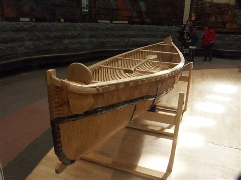 Birch bark canoe, National Museum of the American Indian | Flickr ...